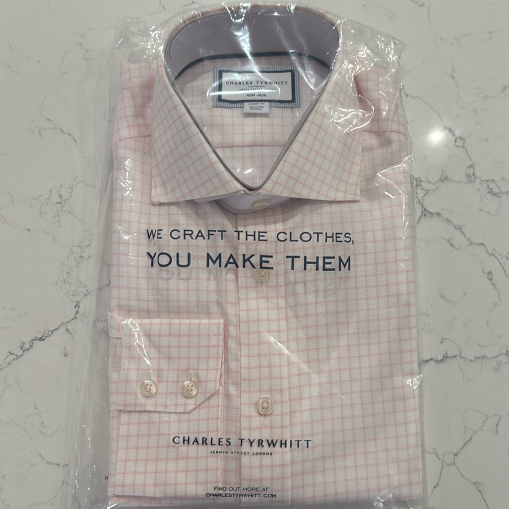 Brand New Charles Tyrwhitt Classic Fit